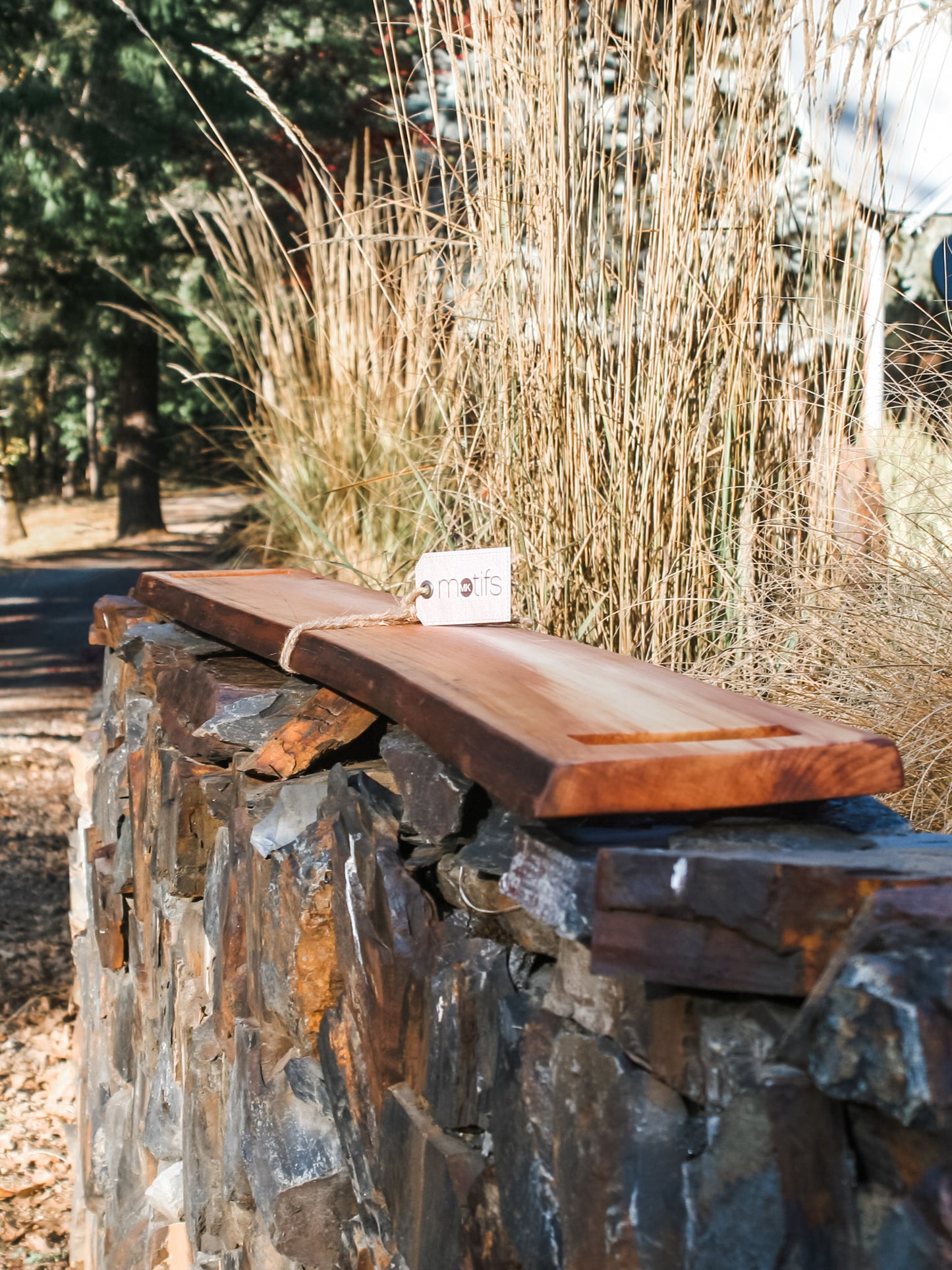 Alder Charcuterie Board with Live Edge