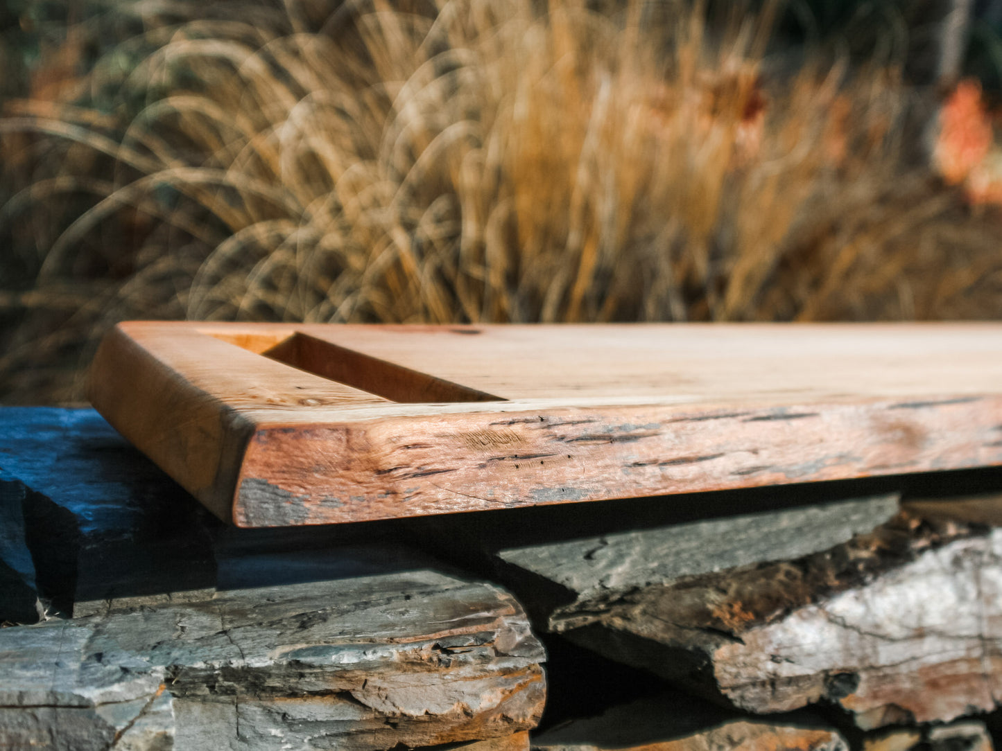 Alder Charcuterie Board with Live Edge